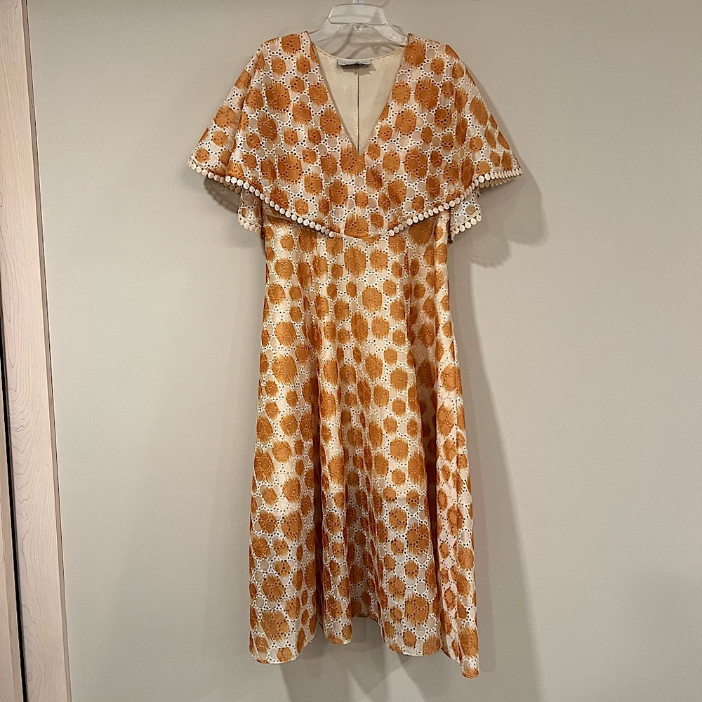 Sachin and Babi Marigold Dress